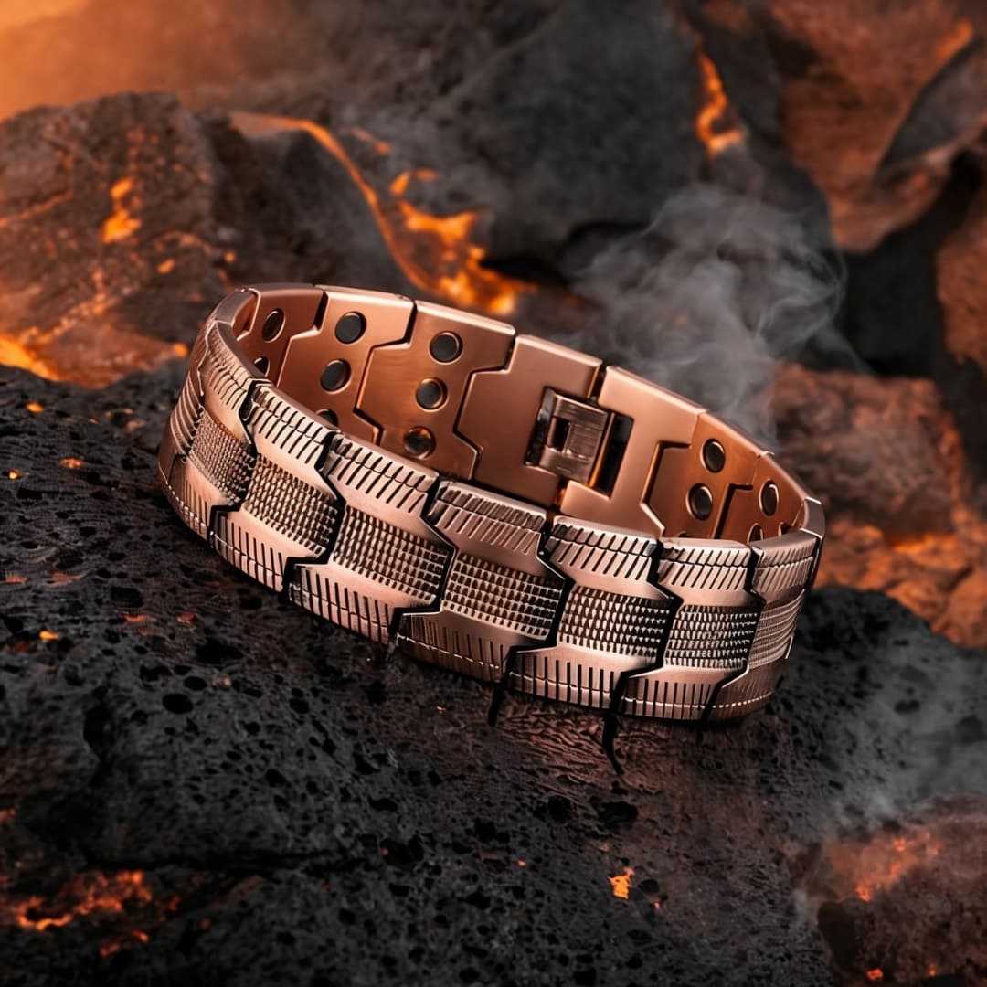 Bracelet Magnétique en Cuivre – Korasens