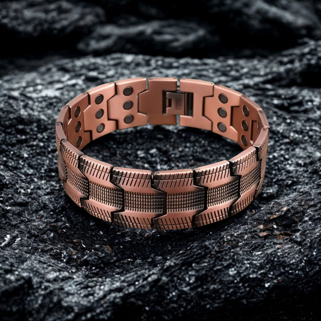 Bracelet magnétique en cuivre