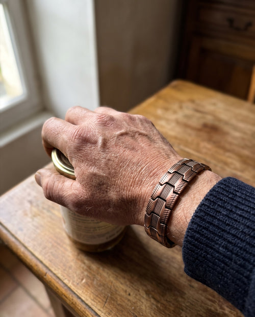 Bracelet Kaldor — Cuivre Massif & Aimants