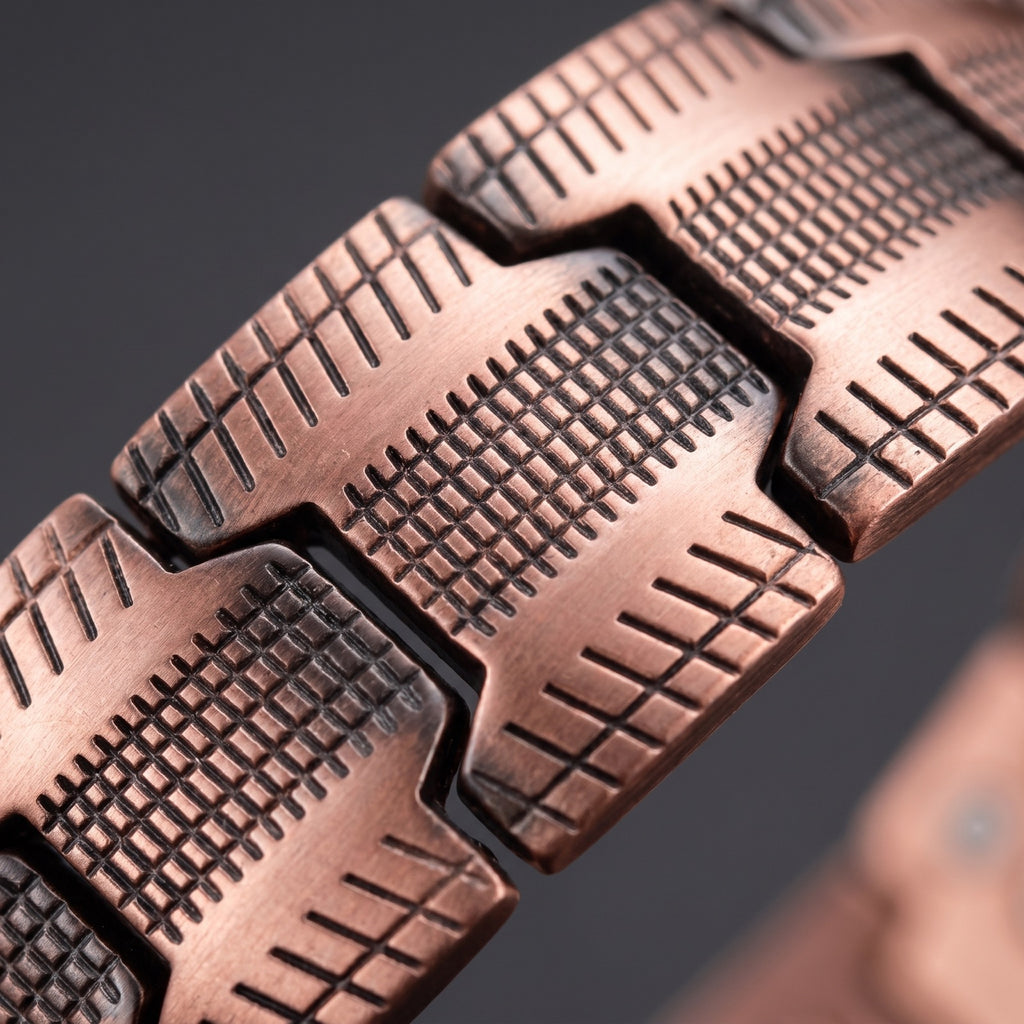 Bracelet Kaldor — Cuivre Massif & Aimants