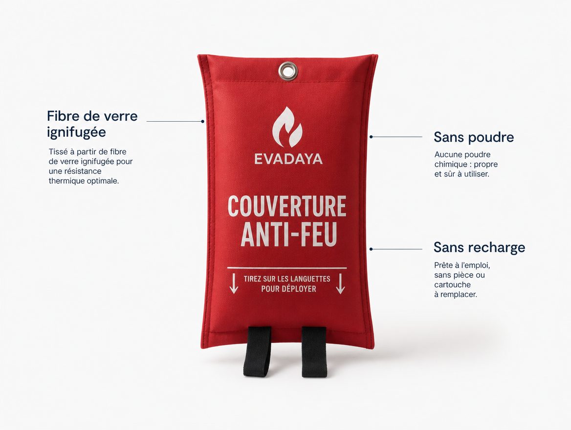 La Couverture Anti-Feu Evadaya