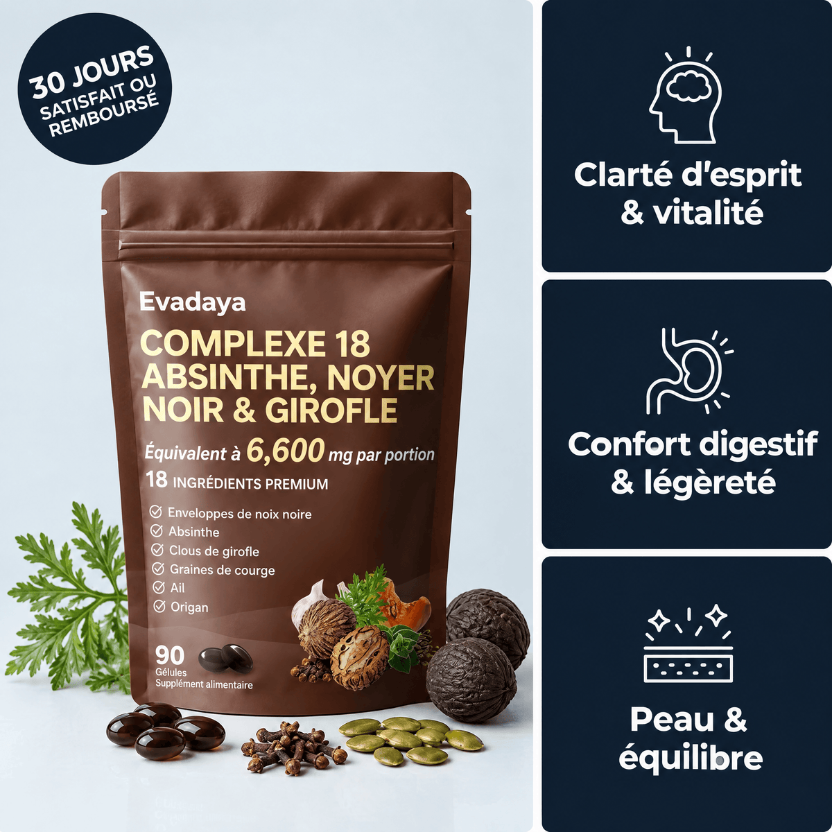 Complexe 18 — Absinthe, Noyer noir & Girofle